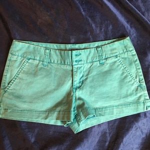 Teal Shorts